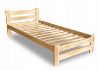 Parwood, Łóżko do sypialni Drewniane - 90x200 Arizona