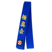 Pas Do Kyokushin Karate Niebieski Haft Naszywka 200