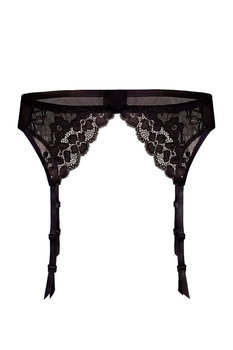 Pas Do Pończoch Daisy Julimex Czarny  M - JULIMEX