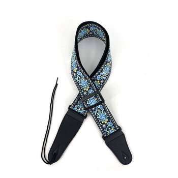 Pas Gitarowy Wzorzysty - Regulowany- Stylonowy- Jeremi GS-10-3 - Jeremi