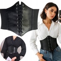Pas gorsetowy szeroki na talie do koszuli sukienki gorset 68-75cm elastyczn