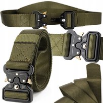 Pas Taktyczny Do Spodni Pasek Wojskowy Militarny Survival Klamra Qr Mocny