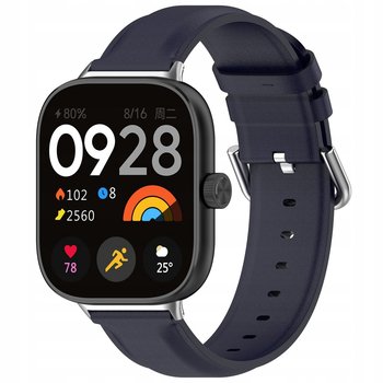 Pasek Bizon Strap Watch Casual do Xiaomi Redmi Watch 4/Xiaomi Band 8 Pro, granatowy - Bizon