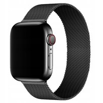 Pasek Bransoleta Do Apple Watch 38/40/41Mm Czarny