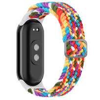 Pasek cloth do Xiaomi MI Band 8 i Mi Band 9 (Tęczowy)