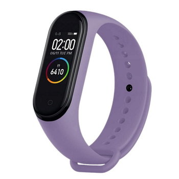Pasek DEVIA Deluxe Sport do Xiaomi Mi Band 3/ Mi Band 4, fioletowy - Devia