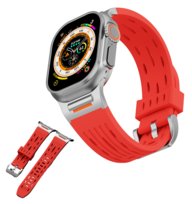 Pasek do Apple Watch 1 2 3 4 5 6 7 8 9 SE 38MM 40MM 41MM czerwony opaska