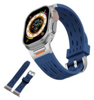 Pasek do Apple Watch 2 3 4 5 6 7 8 9 10 42MM 44MM 45MM 49MM ciemnoniebieski