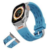 Pasek do Apple Watch 2 3 4 5 6 7 8 9 10 42MM 44MM 45MM 49MM jasnoniebieski