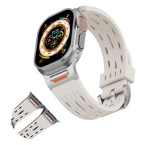 Pasek do Apple Watch 2 3 4 5 6 7 8 9 10 42MM 44MM 45MM 49MM kremowy opaska