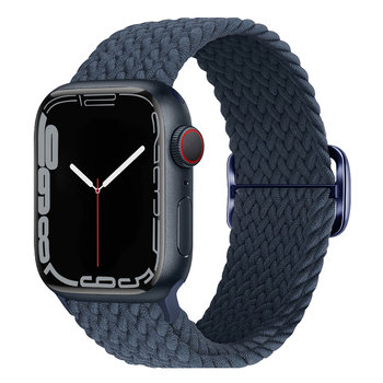 Pasek do Apple Watch 41mm / 40mm / 38mm Pleciony Oddychający Nylon Królewski Niebieski - Avizar