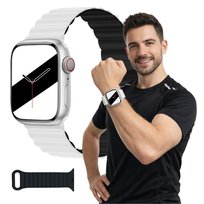 Pasek do Apple Watch38mm 40mm 41mm S10 opaska bransoleta magnetyczny kolory