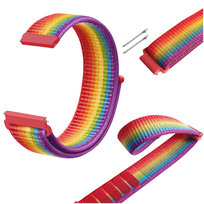 Pasek do Garett Kids Essa 4G smartwatch tęczowa opaska 18mm z teleskopami