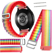 Pasek do Garett Kids Essa 4G smartwatch tęczowa opaska 18mm z teleskopami
