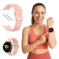 Pasek do Garmin Fenix 5 6 7 8 47mm Pro Solar Instinct Epix silikon różowy