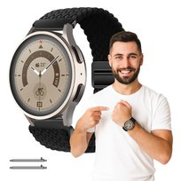 Pasek do Garmin Forerunner 255S 265S Vivoactive Venu 2S 3S 4S czarny 18mm