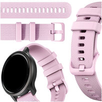 Pasek do Garmin Venu 2 Plus smartwatch jasnoróżowa opaska 20mm