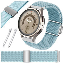 Pasek do Garmin Venu 3s 41mm smartwatch jasnoniebieska opaska 18mm