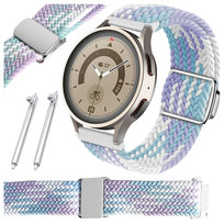 Pasek do Garmin Venu 3s 41mm smartwatch wielokolorowa opaska 18mm