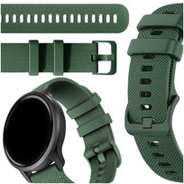 Pasek do Garmin Venu 3s 41mm smartwatch zielona opaska 18mm z teleskopami Chronsmarta