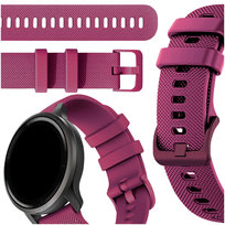 Pasek do Garmin Venu Sq 2 Music smartwatch malinowa opaska 20mm