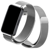 Pasek do Huawei Band 7 magnetyczny (Srebrny)