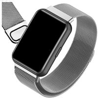 Pasek do Huawei Watch Fit 2 magnetyczny (Srebrny)