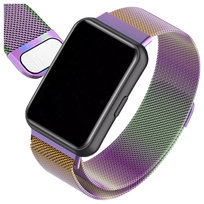 Pasek do Huawei Watch Fit 2 magnetyczny (Tęczowy)