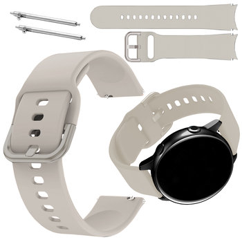 Pasek do Huawei Watch GT 4 Elegant 41mm smartwatch kremowa opaska 18mm - Chronsmarta