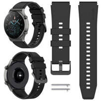 PASEK DO HUAWEI WATCH GT/GT 2/GT 2E/GT 2 PRO/3/3 PRO/GT 3/GT 3 SE/GT 3 PRO - CZARNY Vanfone