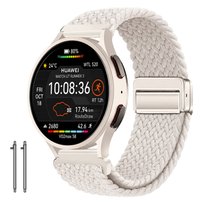 Pasek do HUAWEI Watch GT Runner 2 opaska bransoleta pleciony beżowy 20mm