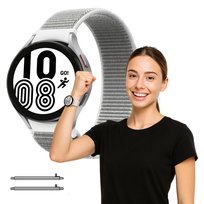 Pasek do Huawei Watch GT4 GT5 GT6 41mm opaska szary teleskopy KOLORY 18mm