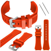 Pasek do OnePlus Watch 2 smartwatch pomarańczowa opaska 22mm z teleskopami