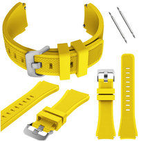 Pasek do OnePlus Watch 2 smartwatch żółta opaska 22mm z teleskopami