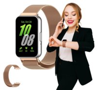 Pasek do SAMSUNG GALAXY FIT 3 opaska na zegarek różowe złoto KOLORY