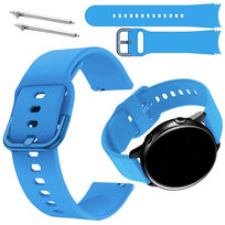 Pasek do Samsung Galaxy Watch 5 PRO 45mm smartwatch lazurowa opaska 20mm