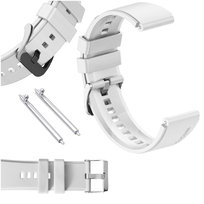 Pasek do Xiaomi Watch S1 Active GPS smartwatch biała opaska 22mm