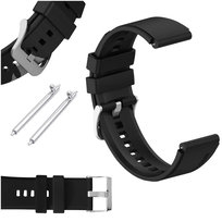 Pasek do Xiaomi Watch S1 Active GPS smartwatch czarna opaska 22mm