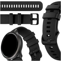 Pasek do Xiaomi Watch S1 Active GPS smartwatch czarna opaska 22mm