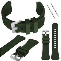 Pasek do Xiaomi Watch S1 Active GPS, zielona opaska, z teleskopami