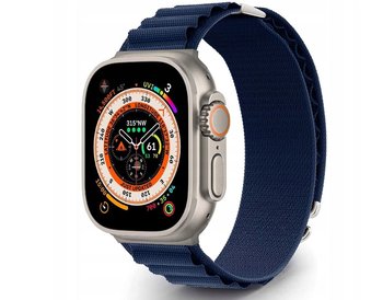 Pasek do zegarka Apple Watch Alpine 42/44/45/49mm granatowy Rhinocell - Rhinocell