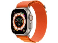 Pasek do zegarka Apple Watch Alpine 42/44/45/49mm pomarańczowy Rhinocell