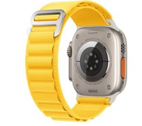Pasek do zegarka Apple Watch Alpine 42/44/45/49mm żółty Rhinocell