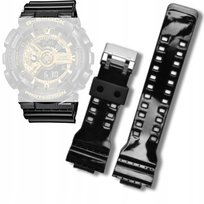 PASEK DO ZEGARKA CASIO G SHOCK GA-100 GA-110 GD-100 G-8900 - CZARNY POŁYSK