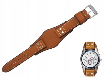 Pasek do zegarka Fossil CH2986 brązowy - FOSSIL