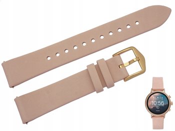 Pasek do zegarka Fossil FTW6015 18 mm różowy oryginalny - FOSSIL