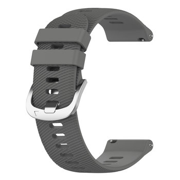 Pasek do zegarka Honor Magic Watch 2, 46 mm, teksturowany silikon, szary - Avizar
