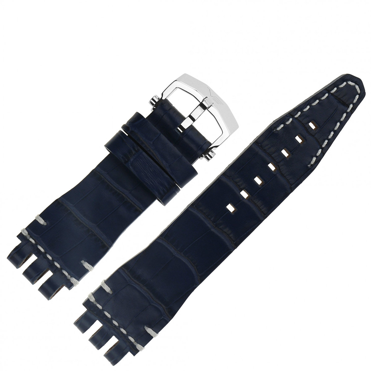 Vostok Europe Pasek Energia 3 - Skóra (A650) niebieski croco błyszcząca kl.