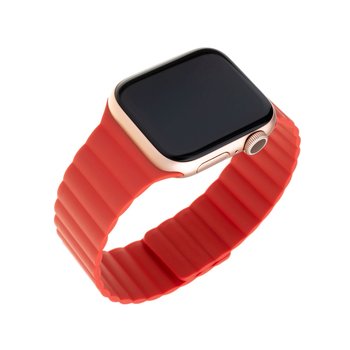 Pasek FIXED Magnetic Strap z magnetycznym zapięciem do Apple Watch 38/40/41 mm, czerwony - FIXED