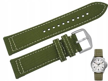 Pasek Fossil FS5918 zielony 22 mm oryginał - FOSSIL